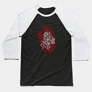 Moon Snake Baseball T-Shirt